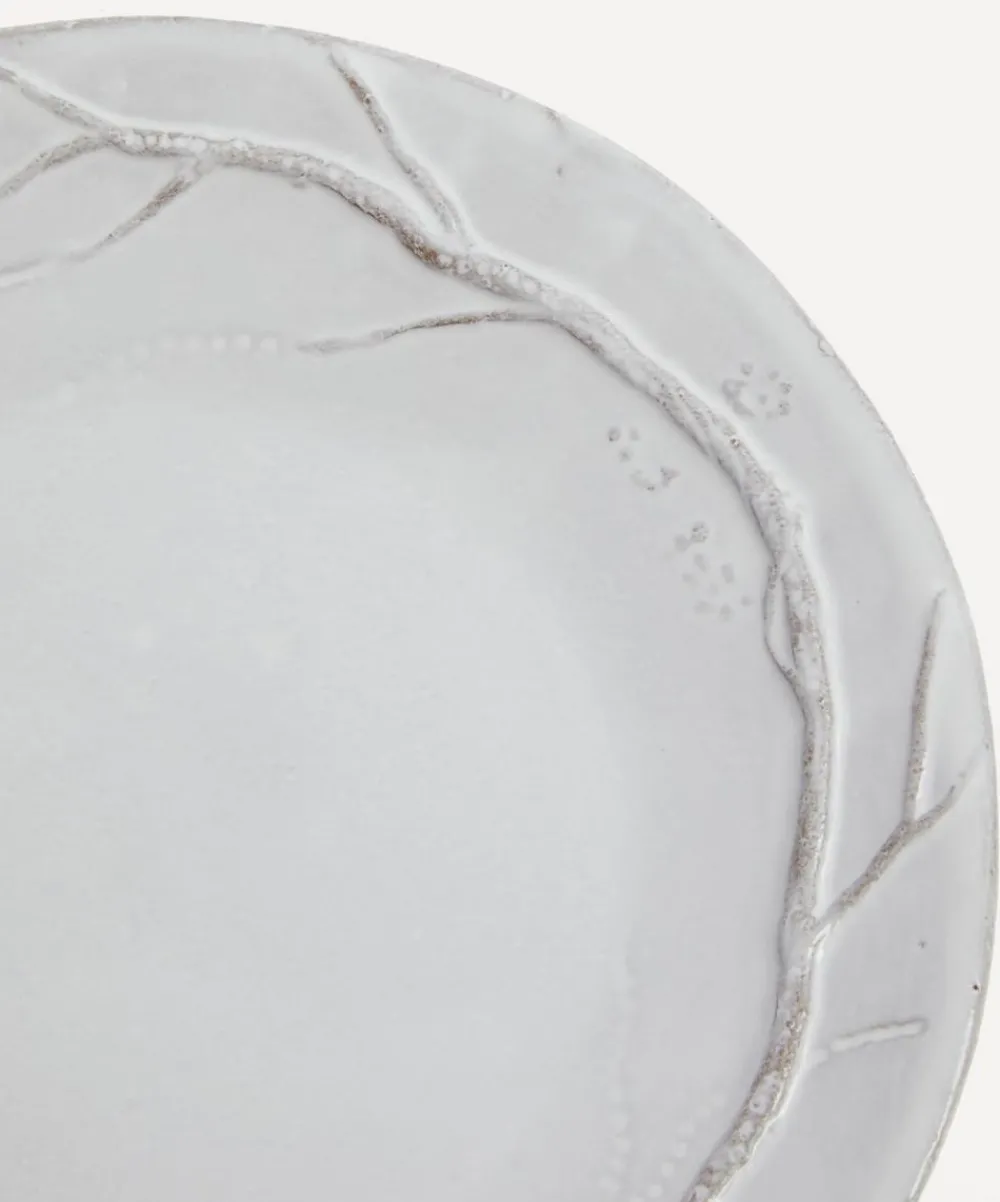Astier de Villatte Tableware^Eva Large Saucer
