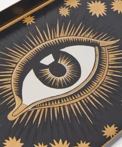 Les Ottomans Tableware^Eye Hand-Painted Iron Tray