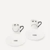 Anya Hindmarch Mugs^Eyes Espresso Set