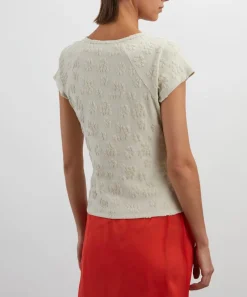 Paloma Wool Tops^Fabri Floral Jacquard Top