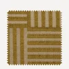 Liberty Interiors Furnishing Fabrics^Fabric Swatch - Archive Geo Marsden Velvet in Kelp