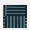 Liberty Interiors Furnishing Fabrics^Fabric Swatch - Archive Geo Marsden Velvet in Smalt Blue