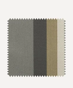 Liberty Interiors Furnishing Fabrics^Fabric Swatch - Arlo Stripe in Pewter
