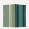 Liberty Interiors Furnishing Fabrics^Fabric Swatch - Art Stripe Linen in Jade