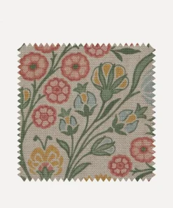 Liberty Interiors Furnishing Fabrics^Fabric Swatch – Berry Vine in Lichen