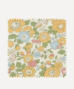 Liberty Interiors Furnishing Fabrics^Fabric Swatch - Betsy Flora Cotton in Yarrow