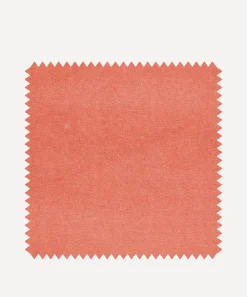 Liberty Interiors Furnishing Fabrics^Fabric Swatch - Bloomer Plain Cotton Velvet