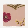 Liberty Interiors Furnishing Fabrics^Fabric Swatch - Botanical Flora Wellington Velvet in Lacquer
