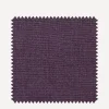 Liberty Interiors Furnishing Fabrics^Fabric Swatch - Brinjal Plain Emberton Linen