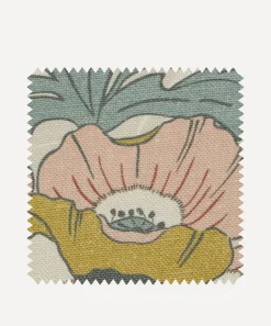 Liberty Interiors Furnishing Fabrics^Fabric Swatch - Butterfield Guro Linen in Lichen