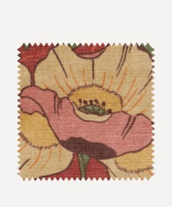 Liberty Interiors Furnishing Fabrics^Fabric Swatch - Butterfield Downley Velvet in Lacquer