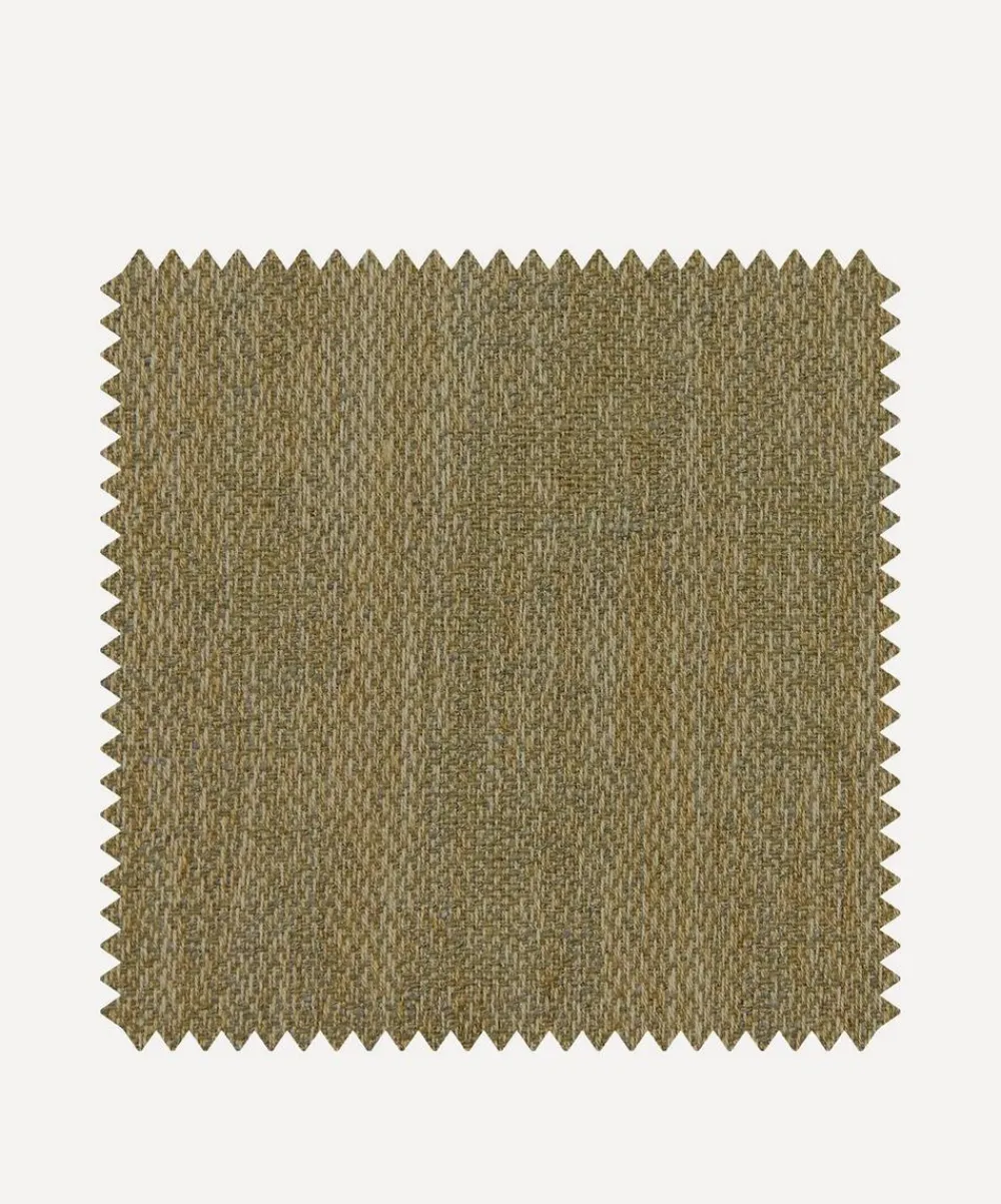 Liberty Interiors Furnishing Fabrics^Fabric Swatch - Canvas in Walnut