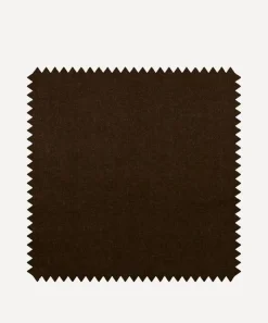 Liberty Interiors Furnishing Fabrics^Fabric Swatch - Cotton Velvet Mole
