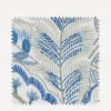Liberty Interiors Furnishing Fabrics^Fabric Swatch - Cypress Stitch in Lapis