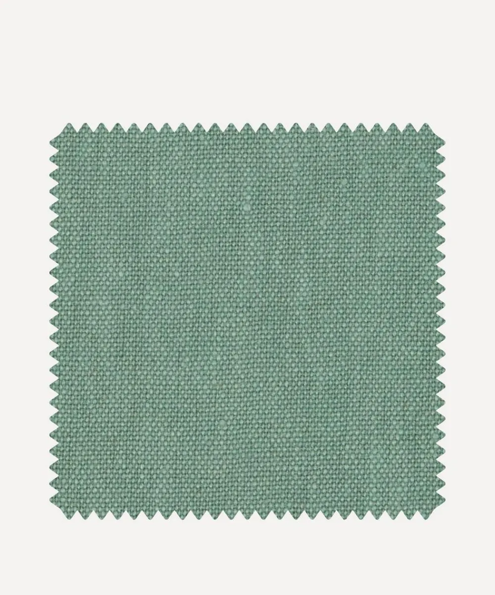 Liberty Interiors Furnishing Fabrics^Fabric Swatch - Duncombe in Robin's Egg