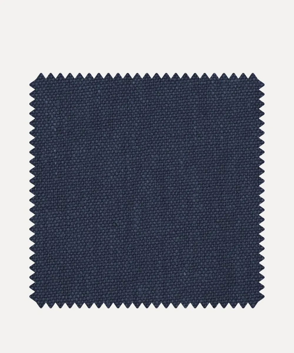 Liberty Interiors Furnishing Fabrics^Fabric Swatch - Duncombe in Lapis