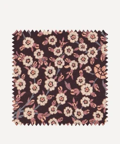 Liberty Interiors Furnishing Fabrics^Fabric Swatch - Empress Vine Cotton in Brinjal