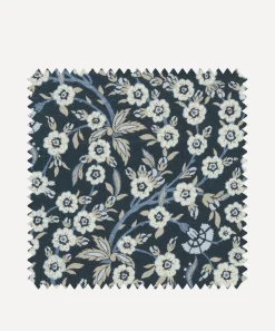 Liberty Interiors Furnishing Fabrics^Fabric Swatch - Empress Vine Cotton in Ink