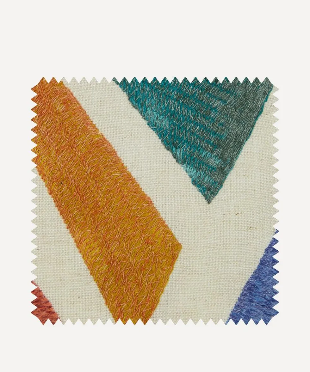 Liberty Interiors Furnishing Fabrics^Fabric Swatch - Explosion in Festa