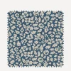 Liberty Interiors Furnishing Fabrics^Fabric Swatch - Feather Petals Linen in Lapis