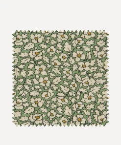 Liberty Interiors Furnishing Fabrics^Fabric Swatch - Feather Petals Linen in Artichoke