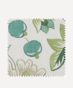 Liberty Fabrics Furnishing Fabrics^Fabric Swatch – Feather Trail in Jade