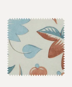 Liberty Fabrics Furnishing Fabrics^Fabric Swatch – Feather Trail in Lapis