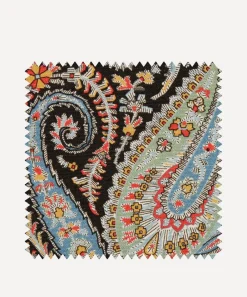 Liberty Interiors Furnishing Fabrics^Fabric Swatch - Felix Raison Emberton Linen in Lichen Dark