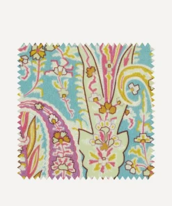 Liberty Interiors Furnishing Fabrics^Fabric Swatch - Felix Raison Cotton Velvet in Jade