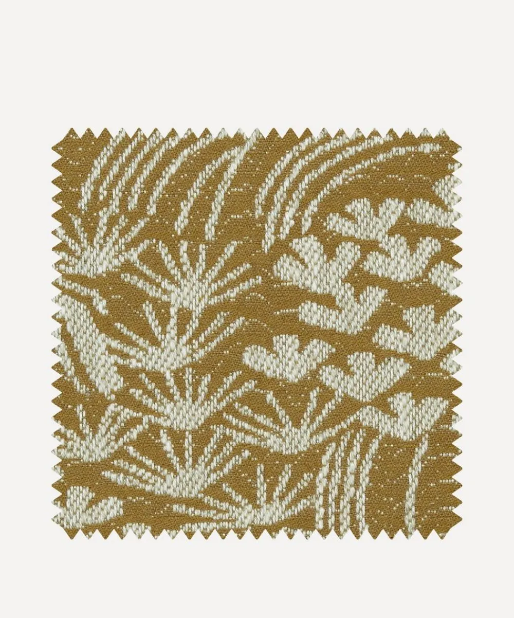 Liberty Interiors Furnishing Fabrics^Fabric Swatch - Forest Hills in Ochre