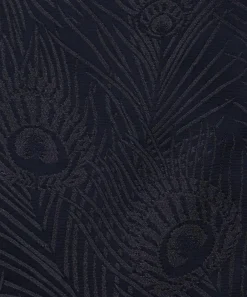 Liberty Interiors Furnishing Fabrics^Fabric Swatch - Hera Plume Dyed Jacquard in Ink