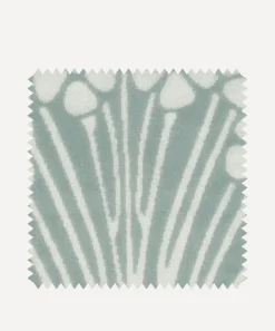 Liberty Interiors Furnishing Fabrics^Fabric Swatch - Ianthe Velvet in Robin’s Egg