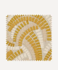 Liberty Interiors Furnishing Fabrics^Fabric Swatch - Kimono Knot in Fennel