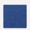 Liberty Interiors Furnishing Fabrics^Fabric Swatch - Lapis Plain Emberton Linen