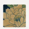 Liberty Interiors Furnishing Fabrics^Fabric Swatch - Lotus Garden Downley Velvet in Jade