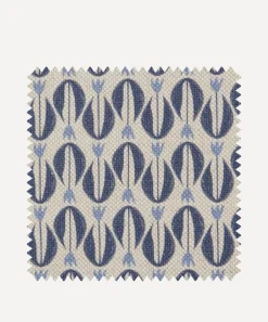 Liberty Interiors Furnishing Fabrics^Fabric Swatch - Lutea in Lapis