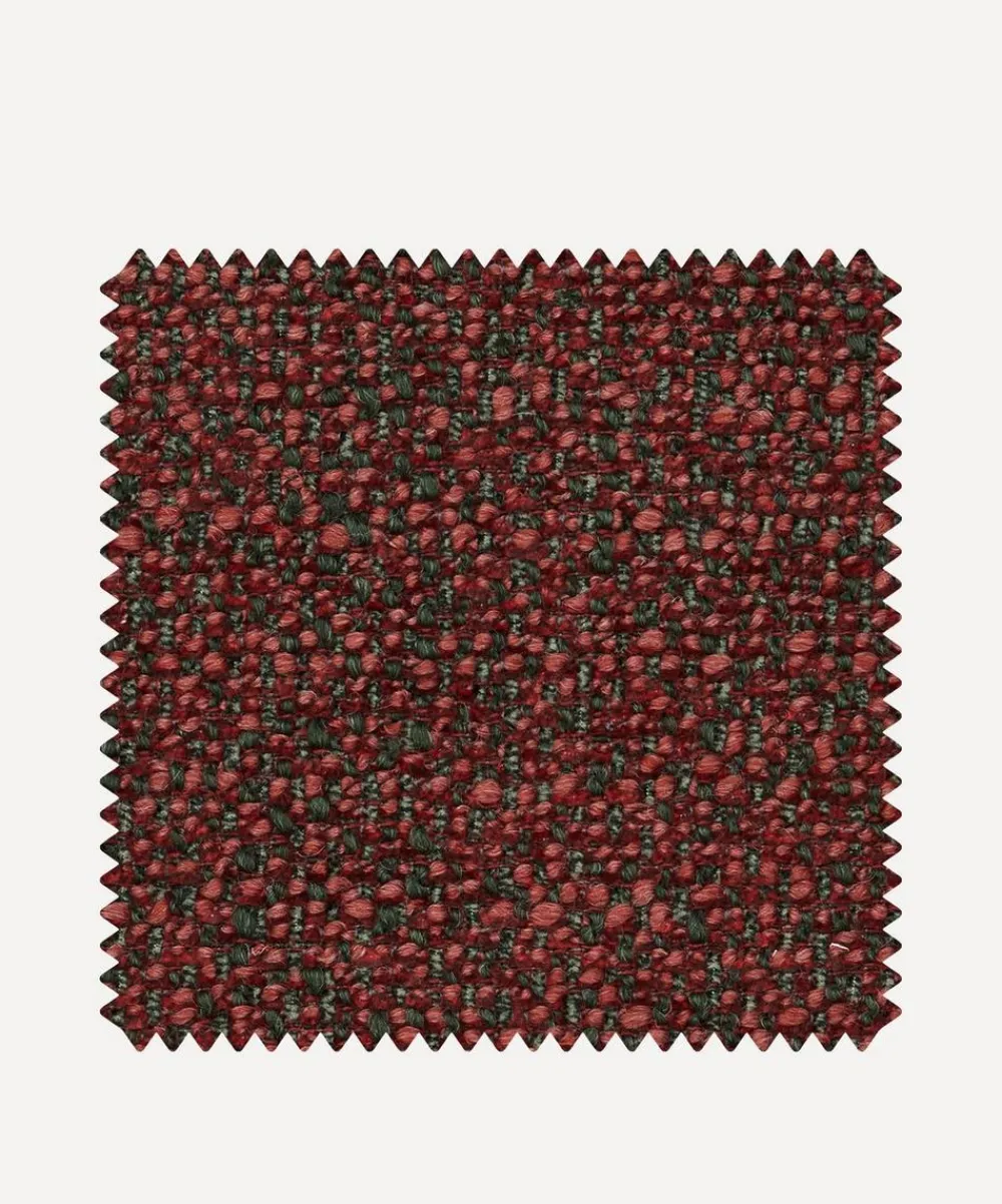 Liberty Interiors Furnishing Fabrics^Fabric Swatch - Macdonald in Amaranth