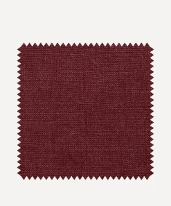 Liberty Interiors Furnishing Fabrics^Fabric Swatch - Madder Plain Emberton Linen