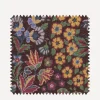 Liberty Interiors Furnishing Fabrics^Fabric Swatch - Marquess Garden Ladbroke Linen in Dragonfly