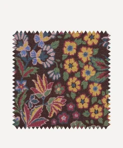 Liberty Interiors Furnishing Fabrics^Fabric Swatch - Marquess Garden Ladbroke Linen in Dragonfly