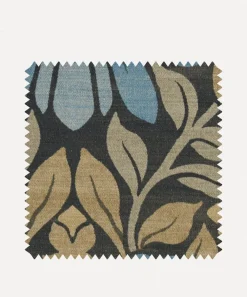 Liberty Interiors Furnishing Fabrics^Fabric Swatch – Moon Garden in Lapis