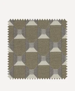 Liberty Interiors Furnishing Fabrics^Fabric Swatch - Obi Check in Pewter