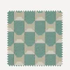 Liberty Interiors Furnishing Fabrics^Fabric Swatch - Obi Check in Salvia