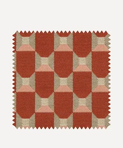 Liberty Interiors Furnishing Fabrics^Fabric Swatch - Obi Check in Lacquer