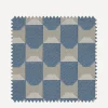 Liberty Interiors Furnishing Fabrics^Fabric Swatch - Obi Check in Flax Flower