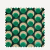 Liberty Interiors Furnishing Fabrics^Fabric Swatch - Ottoman Spot Cut Velvet in Jade