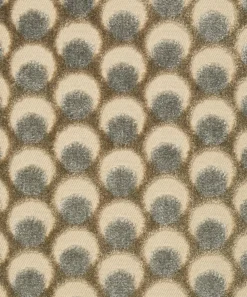 Liberty Interiors Furnishing Fabrics^Fabric Swatch - Ottoman Spot Cut Velvet in Pewter
