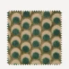 Liberty Interiors Furnishing Fabrics^Fabric Swatch - Ottoman Spot Cut Velvet in Lichen