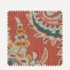 Liberty Interiors Furnishing Fabrics^Fabric Swatch - Paisley Willow in Lacquer