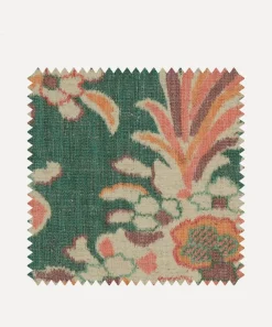 Liberty Interiors Furnishing Fabrics^Fabric Swatch - Paisley Willow in Jade
